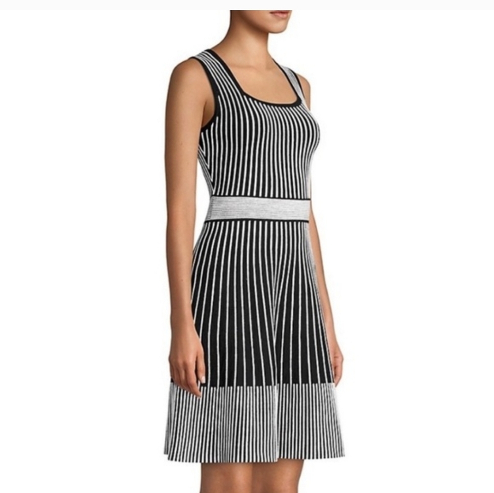 Kate Spade New York striped rib-knit sweater dress Sz S - Picture 4 of 8